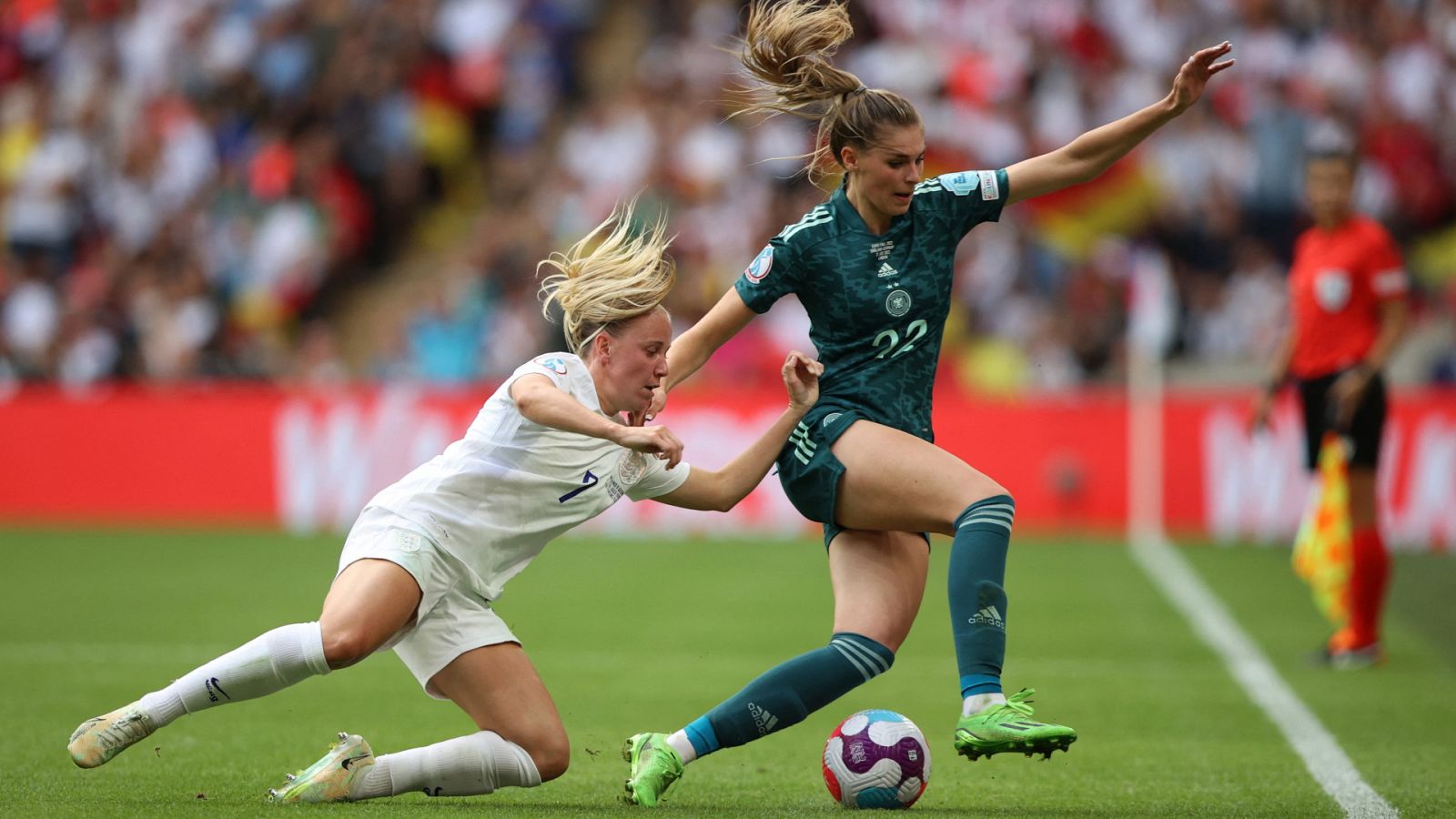 Fútbol - Campeonato de Europa femenino. Final: Inglaterra - Alemania - RTVE Play