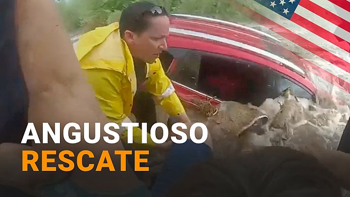 Modo Digital - Así ha sido el rescate de una conductora atrapada en Arizona