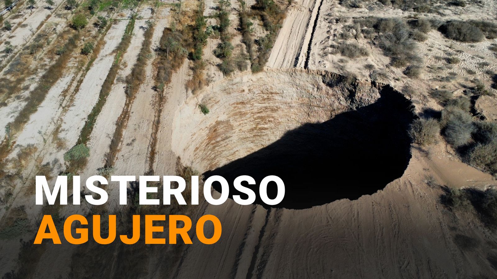 Aparece un misterioso socavón de 25 metros en Chile