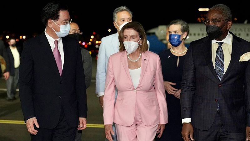 Aumenta la tensión en Taiwán tras la visita de Nancy Pelosi