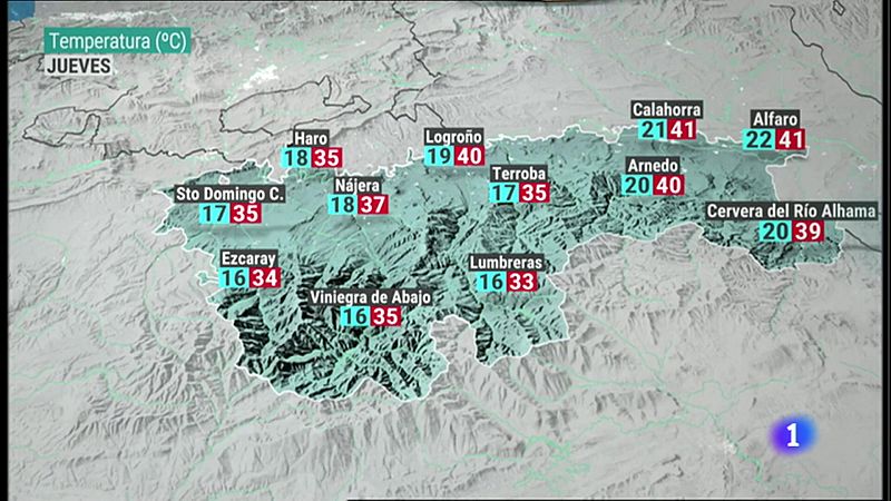 El tiempo en La Rioja - 03/08/22 - Ver ahora 