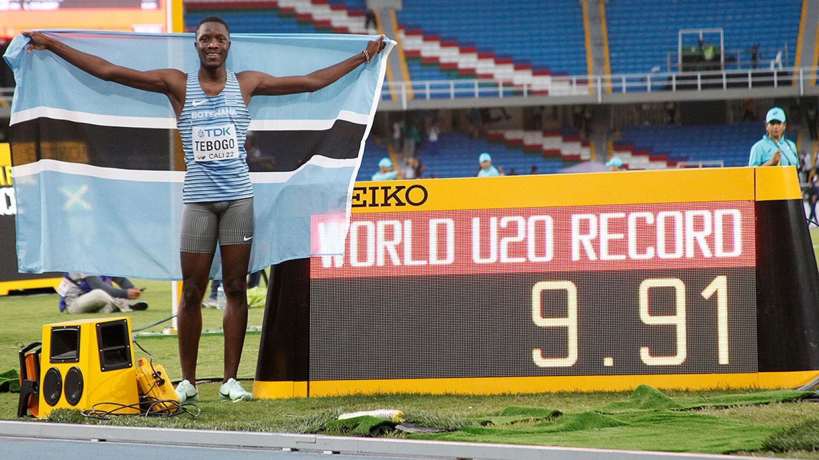 Letsile Tebogo, el sucesor de Usain Bolt