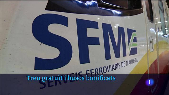 Informatiu Balear - Bonificació del transport públic a les Balears