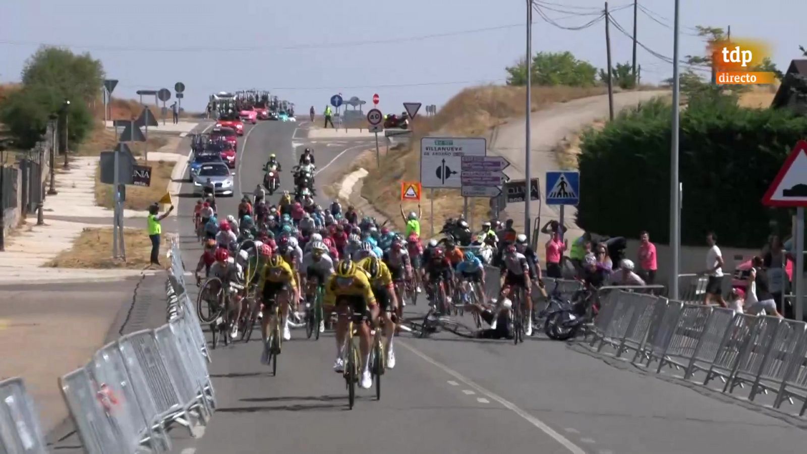 Vuelta a Burgos - Etapa 2 | Roosen gana tras una gran caída