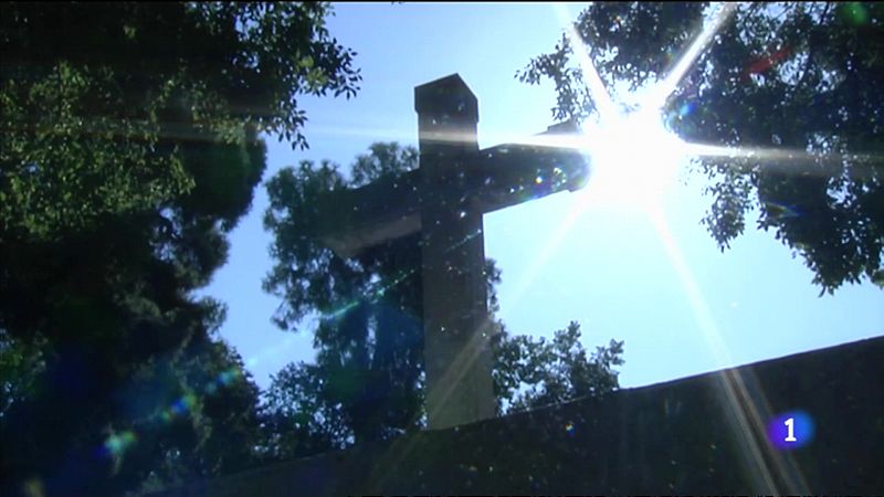 Polémica retirada de la cruz franquista del parque Ribalta de Castelló