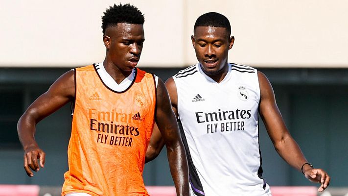 Telediario 2 - El Real Madrid prepara ya la Supercopa de Europa