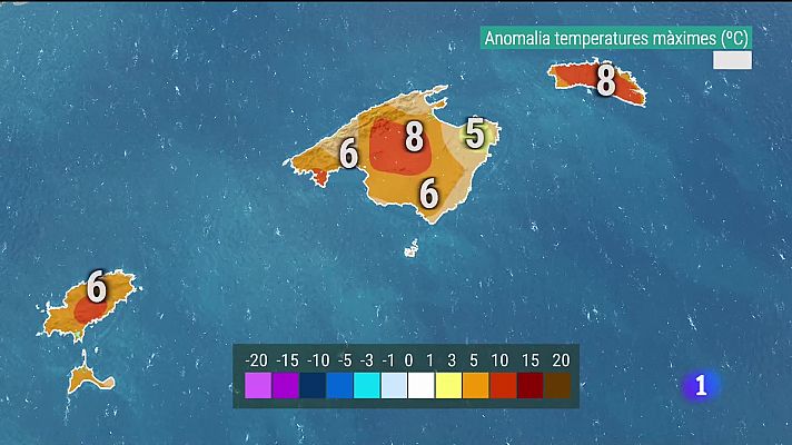 El temps a les Illes Balears - 04/08/22