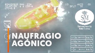 Salvamento Martimo rescata al tripulante de un velero que naufrag en A Corua y que estuvo 16 horas en el mar.