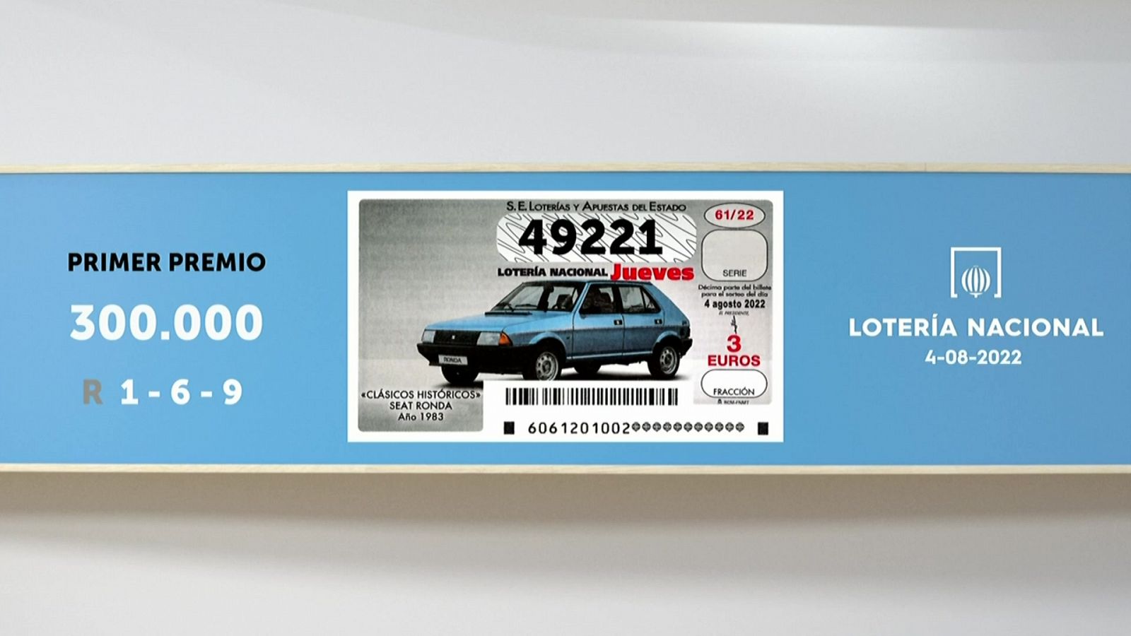 Sorteo de la Lotería Nacional del 04/08/2022 - Ver ahora