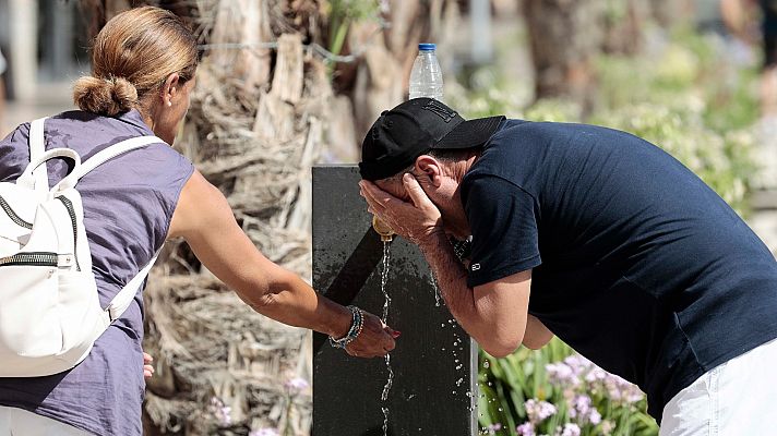 Calor en casi todo el país y fuertes tormentas en el noreste