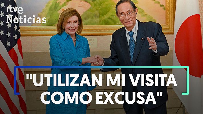 Pelosi niega que quieran cambiar el 'statu quo' de Taiwán