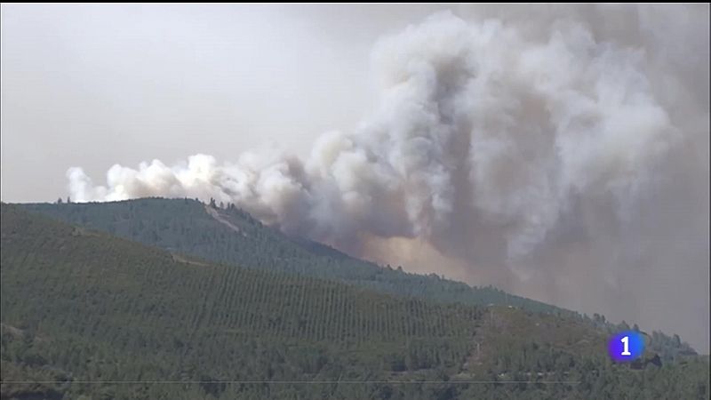 O risco de erosión do solo tralos incendios do Courel e Valdeorras é moderado