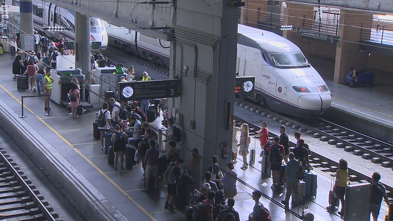 Retrasos en los AVE hacia Andalucía - Ver ahora