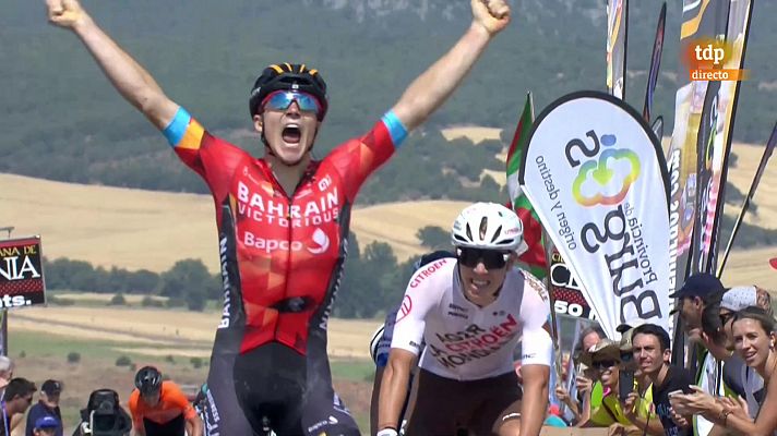 Ciclismo - Vuelta a Burgos | El joven esloveno Govekar gana en Clunia
