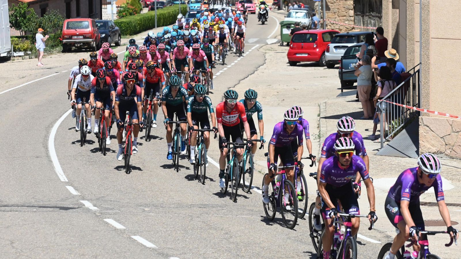 Ciclismo Vuelta a Burgos. 4ª etapa Torresandino Clunia RTVE