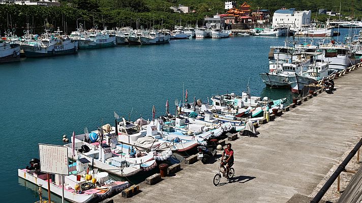 Las maniobras chinas dañan a los pesqueros de Taiwán