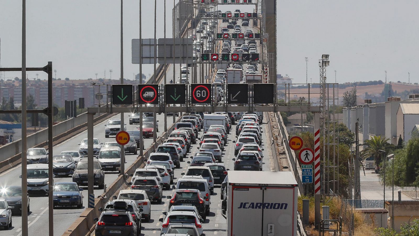 La DGT atribuye el aumento de muertos en las carreteras en julio al calor