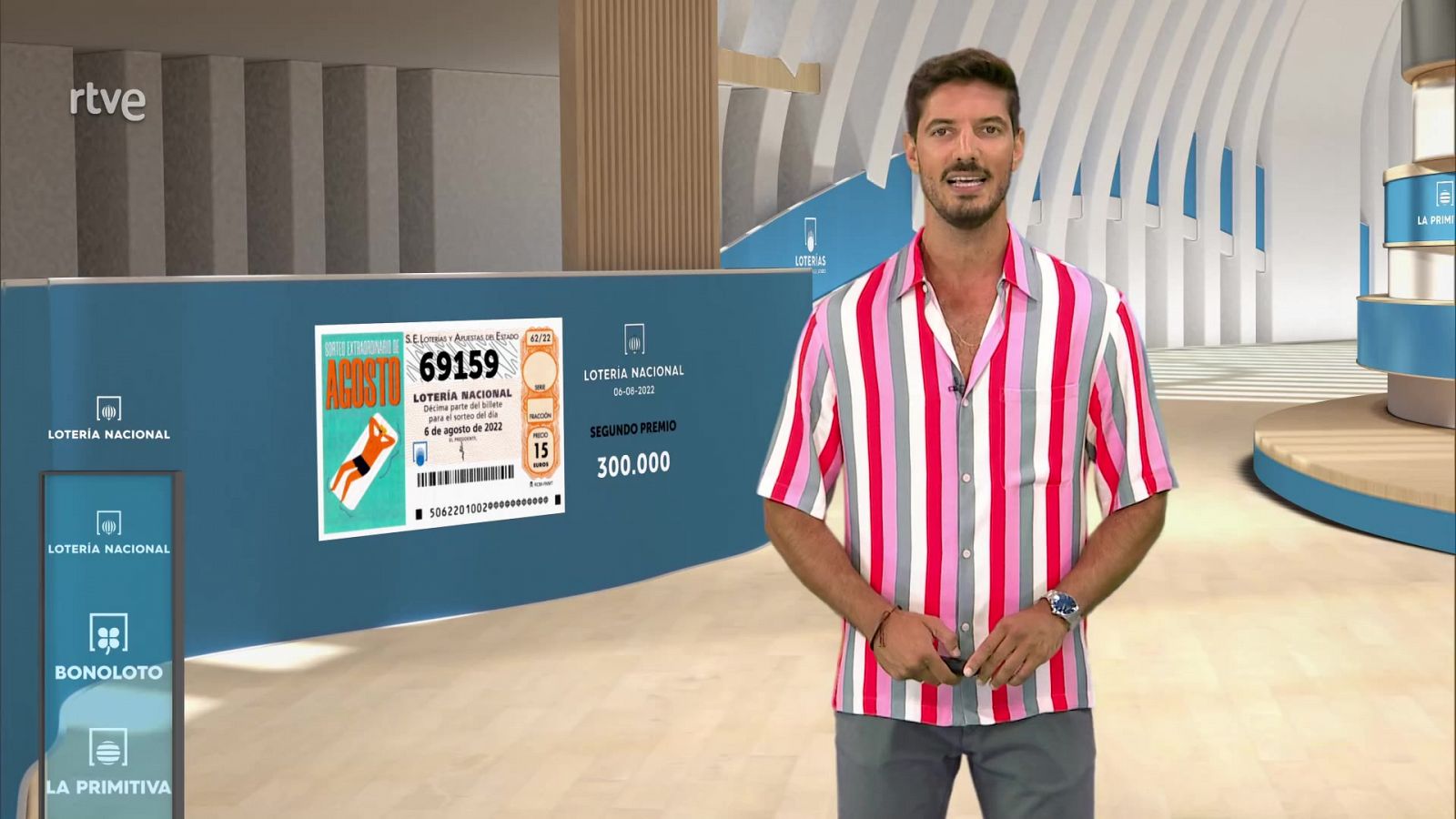 Sorteo de la Lotería Nacional del 06/08/2022 - ver ahora