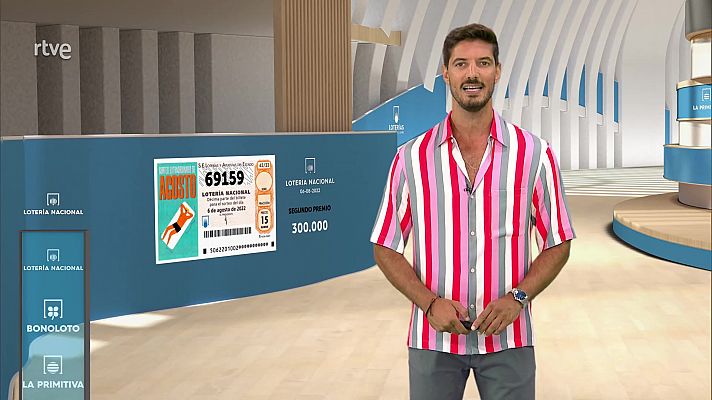 Loterías - Sorteo de la Lotería Nacional del 06/08/2022