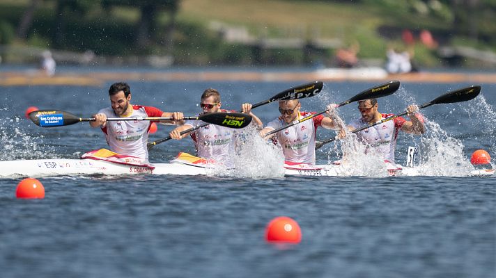 Piragüismo - Mundial de piragüismo | Oro para el K4 de Craviotto, Arévalo, Cooper y Germade