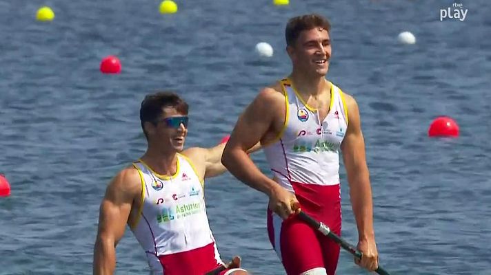 Piragüismo - Mundial de piragüismo | 'Tano' García y Pablo Martínez, campeones del mundo en C2 500