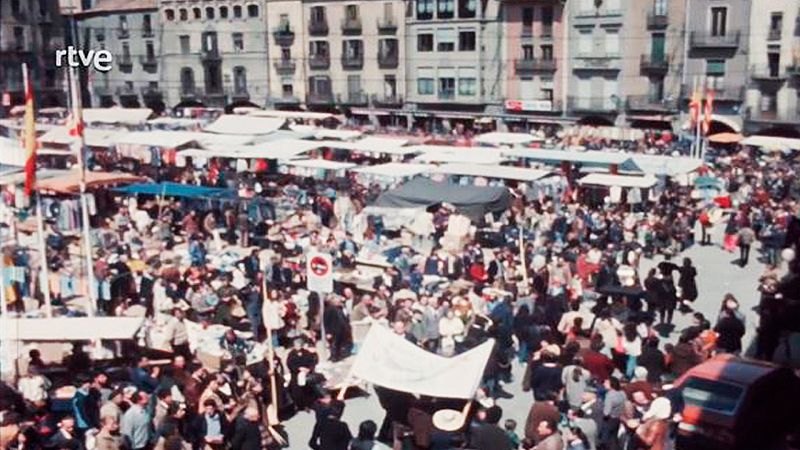 Arxiu TVE Catalunya - D'un temps , d'un país - El Mercat del Ram de Vic
