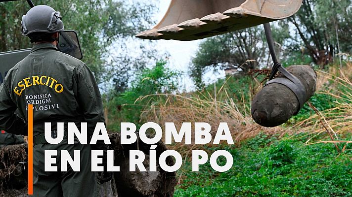 Explosionan una bomba de la Segunda Guerra Mundial encontrada en el norte del país