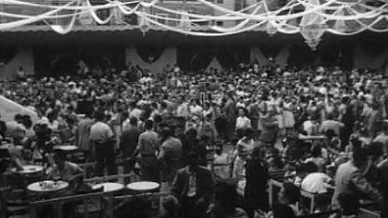 Fiestas de Grcia en 1955