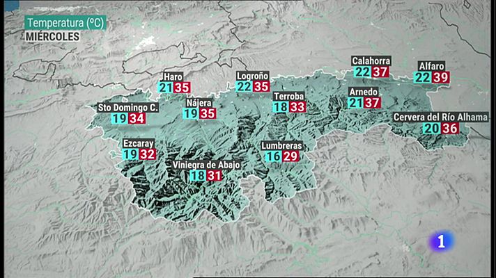 El tiempo en La Rioja - 09/08/22