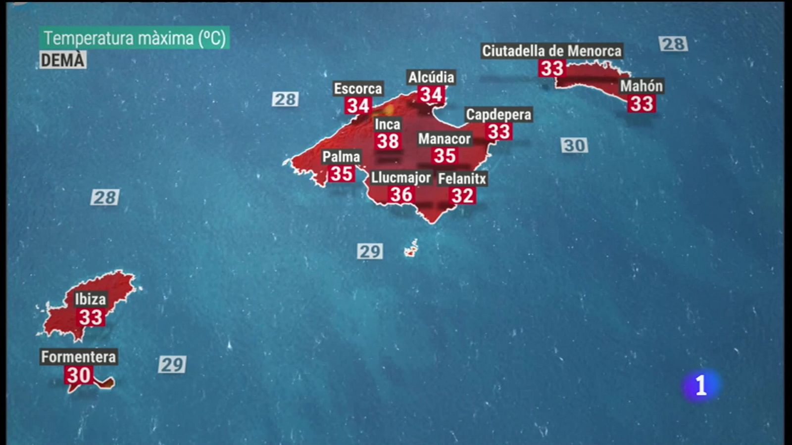 El temps a les Illes Balears - 09/08/2022 - RTVE.es 