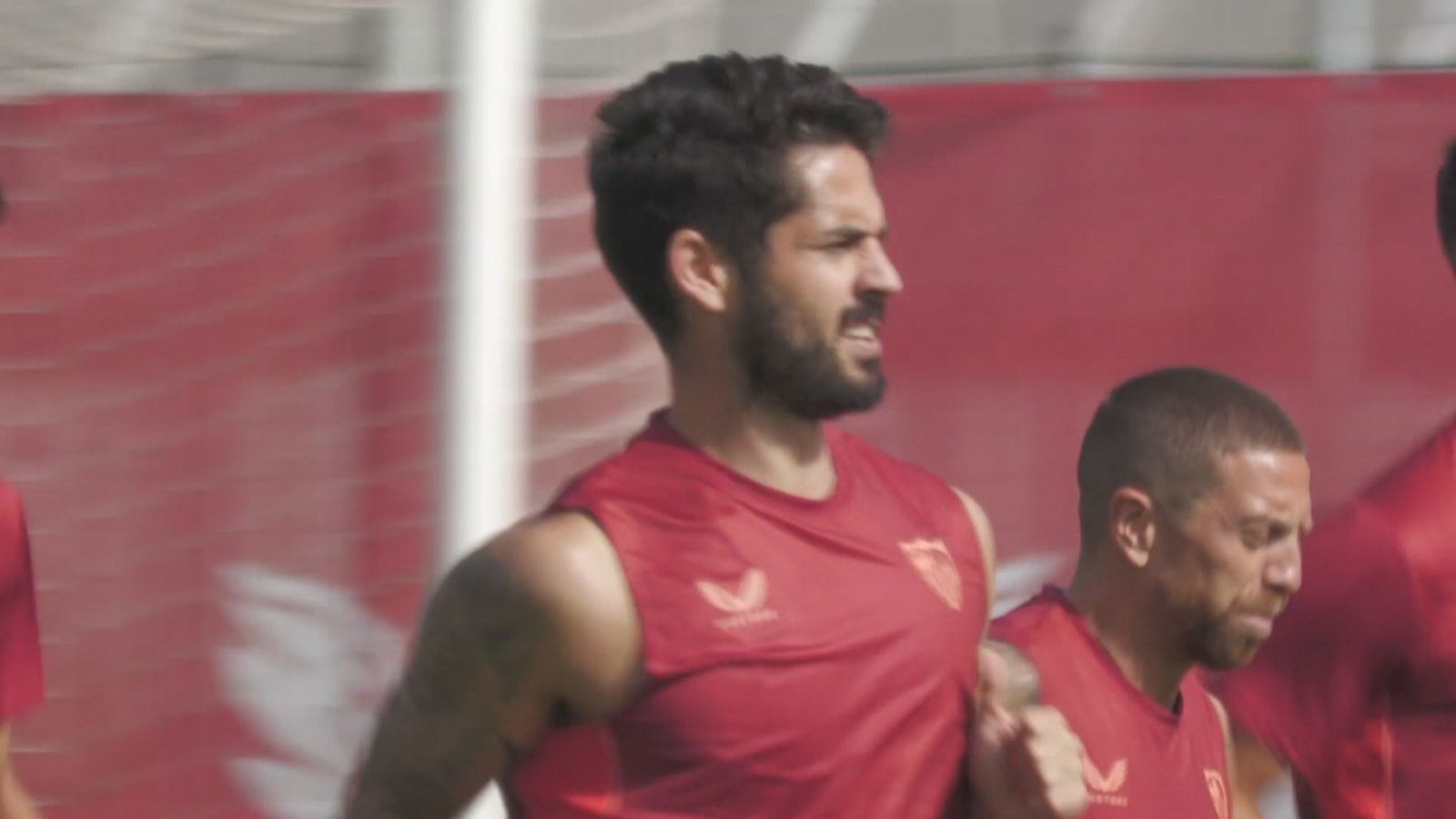 Primer entreno de Isco con el Sevilla F.C.