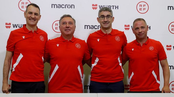 Telediario 1 - Los árbitros vuelven a unificar criterios sobre fueras de juego y penaltis esta temporada