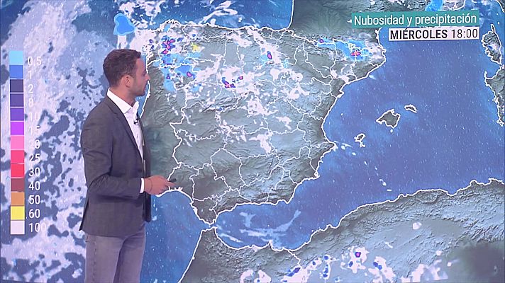 Temperaturas altas en áreas de la Meseta, nordeste, litoral almeriense y Mallorca