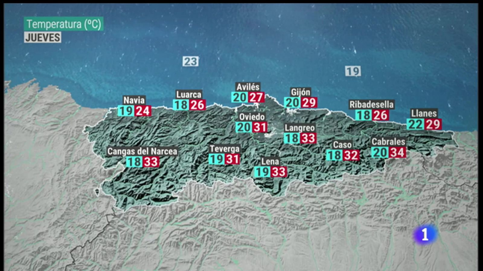 El tiempo en Asturias - 10/08/22 - RTVE.es