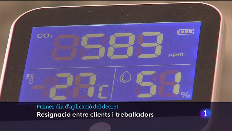 Primer dia d'aplicació del decret d'estalvi d'energia - 10/08/2022 - Veure ara