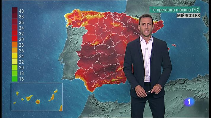 El tiempo en Extremadura - 10/08/2022