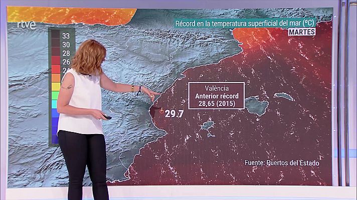 El tiempo - Probables tormentas localmente fuertes en el noroeste peninsular y en Pirineos