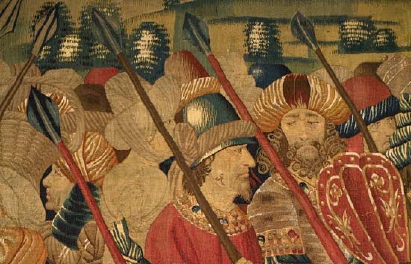 Los tapices flamencos de la Colegiata de Pastrana, en Guadalajara, se admiran en Bruselas | Ver