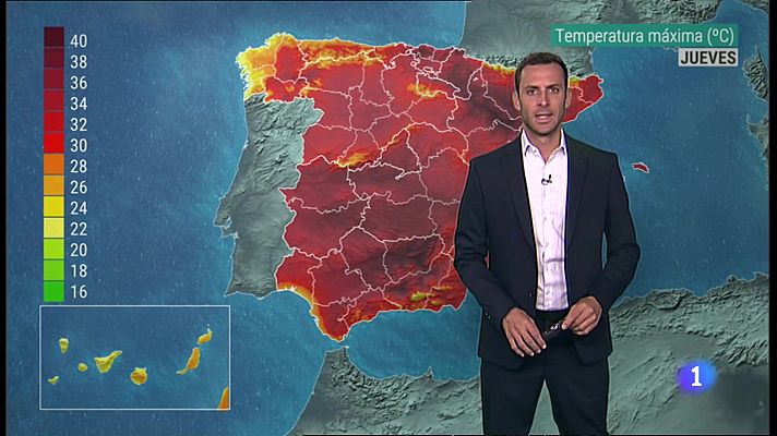 El tiempo en Extremadura - 11/08/2022