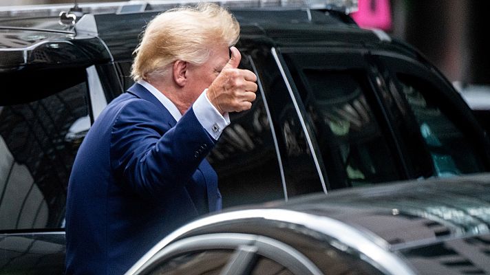 Telediario 1 - Trump se niega a declarar ante la Fiscalía