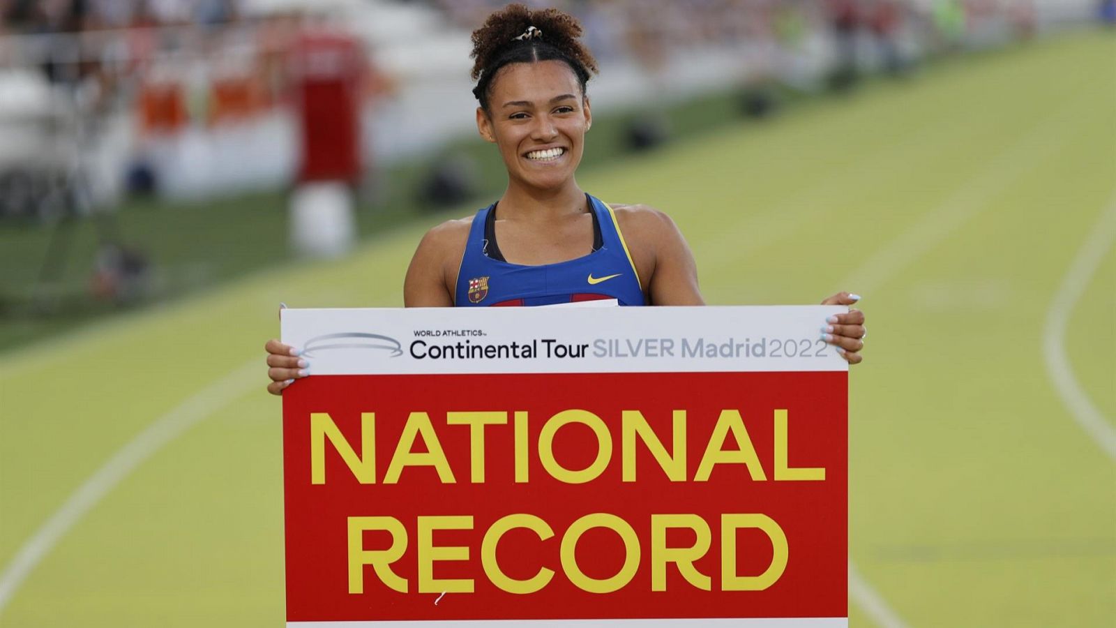 Jael Bestué, atleta, velocista y estudiante de medicina