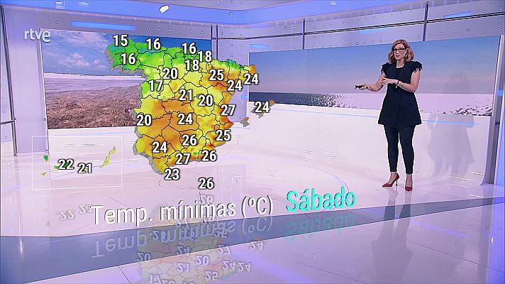 Temperaturas altas en numerosas zonas de la Península y Baleares