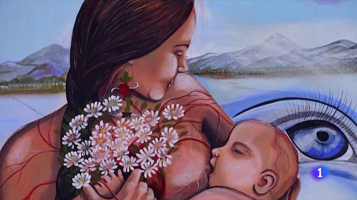 Telediario 2 - Un siglo de murales en México: los artistas piden más apoyo institucional