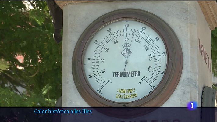 Informatiu Balear - Calor històrica a les Illes