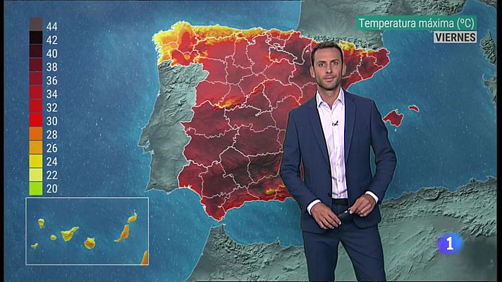 El tiempo en Extremadura - 12/08/2022