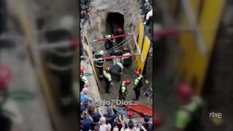 Un supuesto ladrón es rescatado mientras excavaba un túnel ilegal bajo Roma