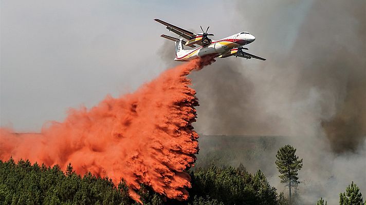 El fuego en el sur de Francia da una tregua