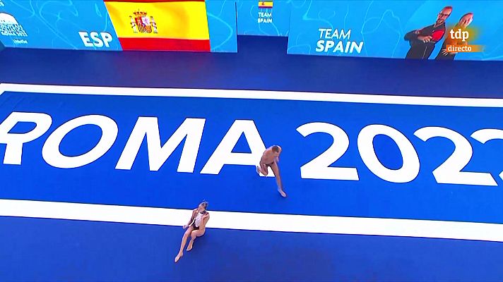 Natación | Pau Ribes y Emma García consiguen la plata en dúo mixto