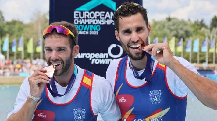 Jaime Canalejo y Javier García se cuelgan el bronce en dos sin timonel