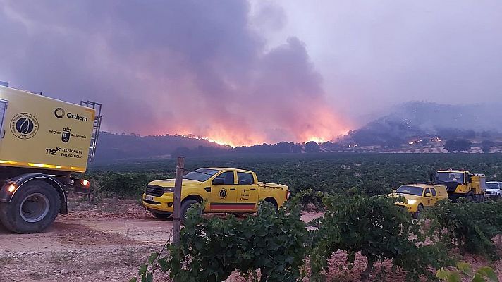 España, en riesgo extremo de incendio